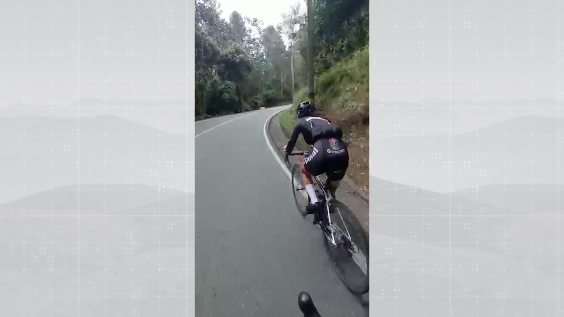 Ciclista denuncia que fue ‘nalgueada’ mientras entrenaba