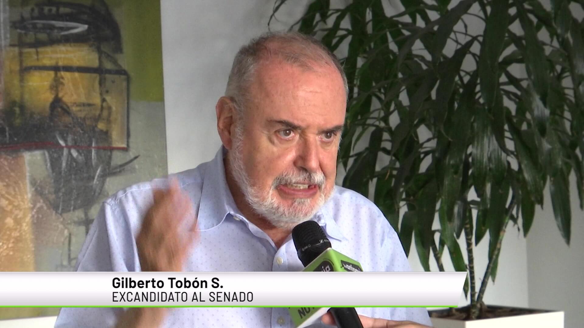 Gilberto Tobón sacó 173 mil votos, pero no será senador