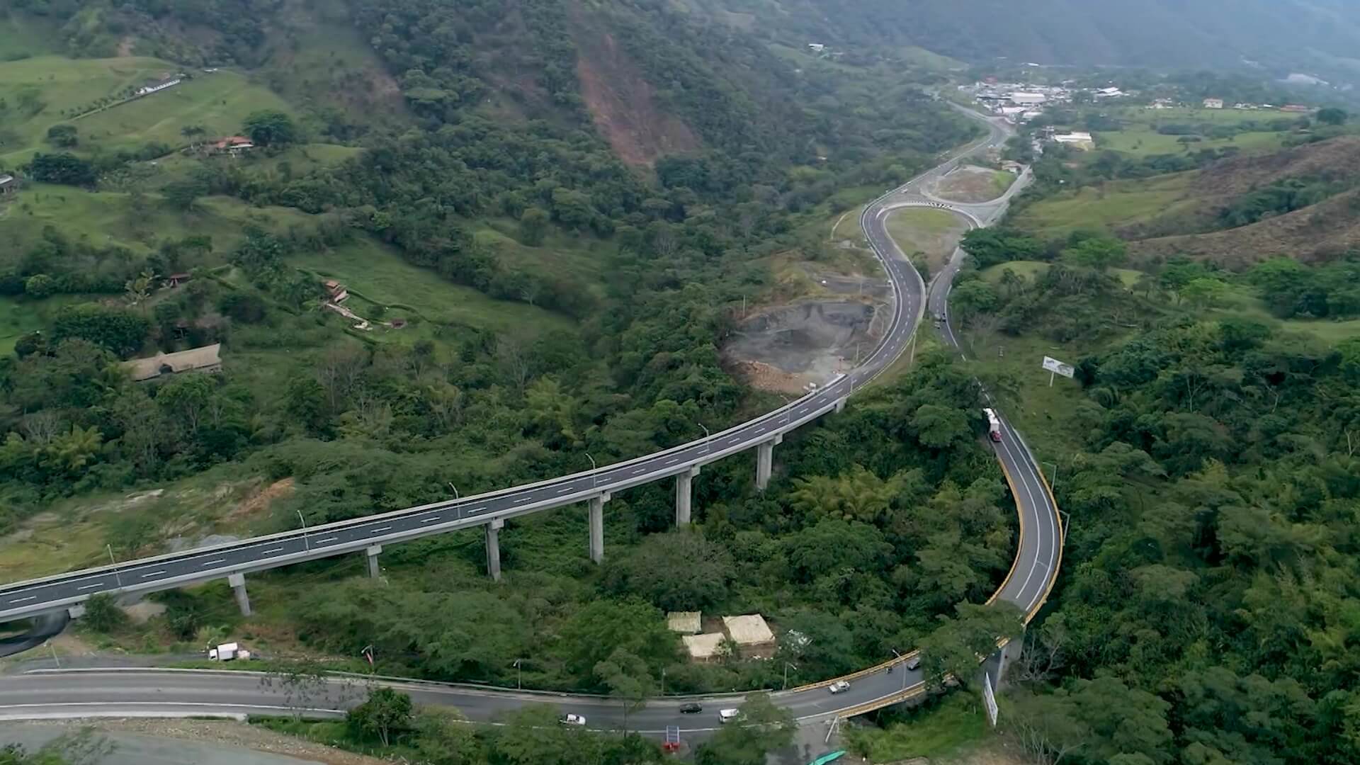 Habilitados 19 km. de doble calzada entre Medellín y Occidente
