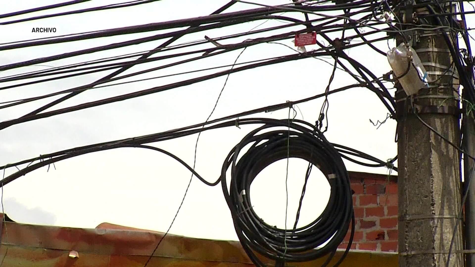 Hurto de cable de cobre aumentó 200 % en el Valle de Aburrá