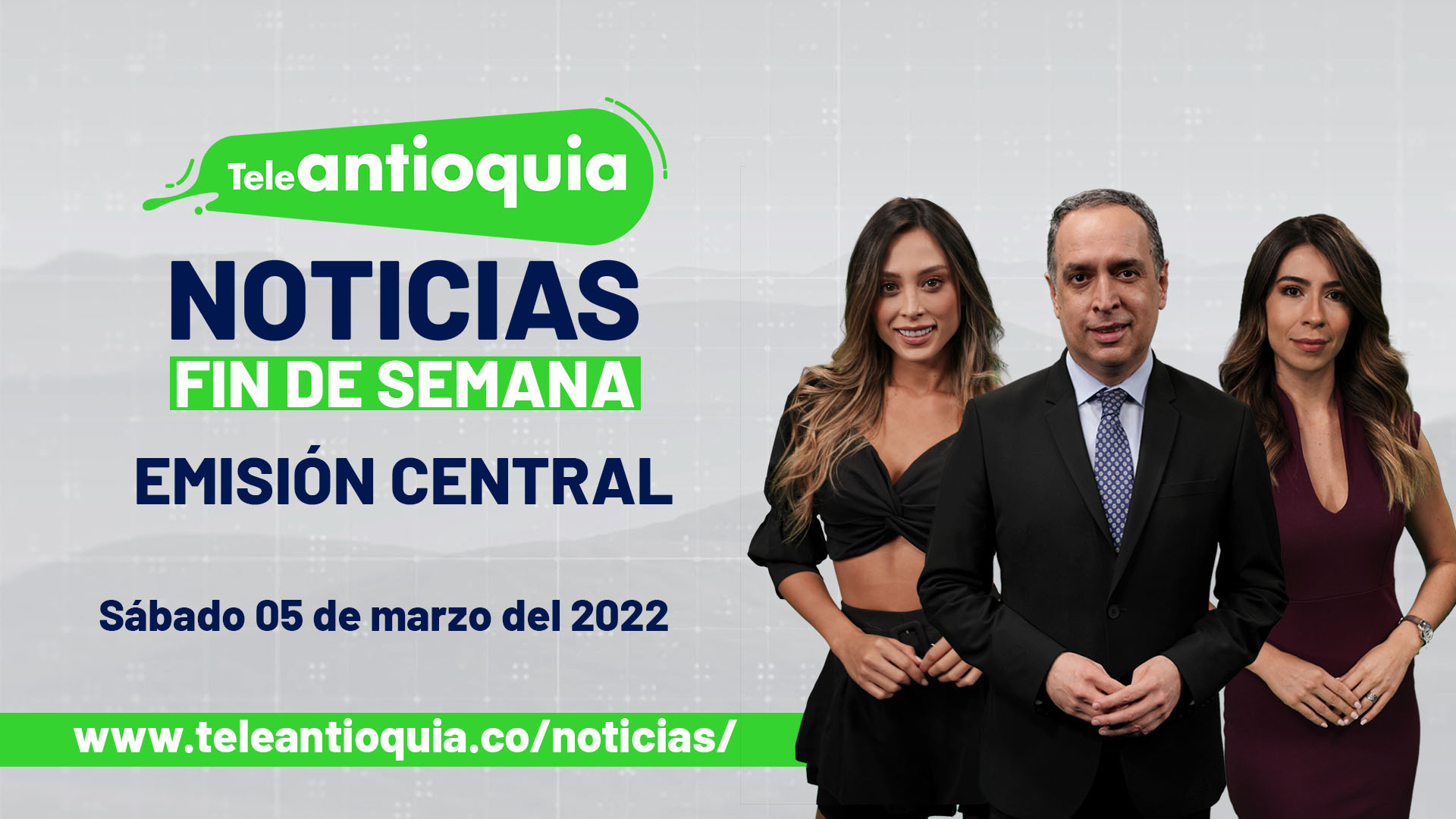 Titulares noticiero 05 de marzo de 2022, emisión de la 1:00 p.m.