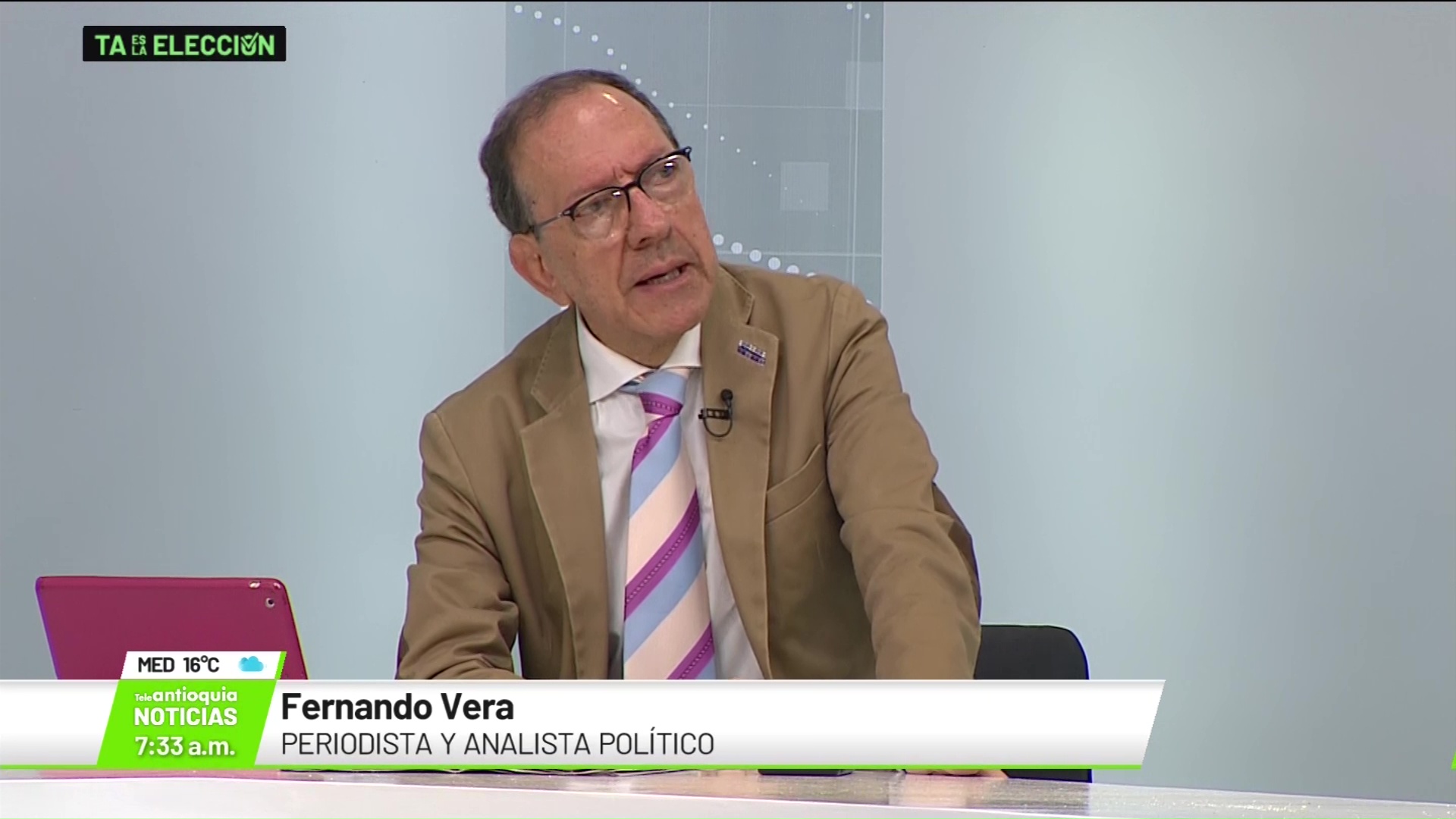 Entrevista con Fernando Vera, periodista y analista político