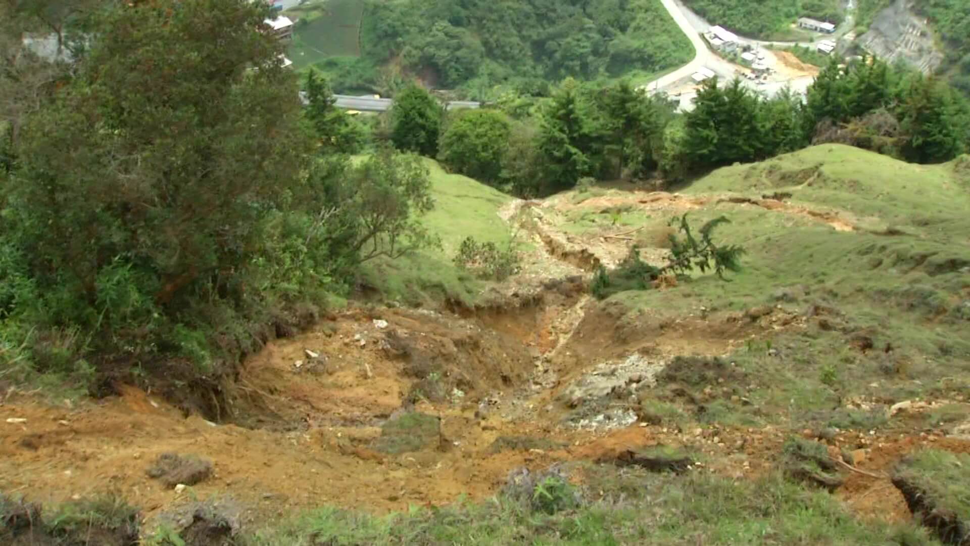 Alerta por terreno inestable en Palmitas