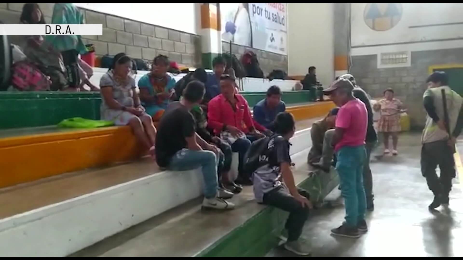 Atienden a 16 familias Embera Katío desplazadas