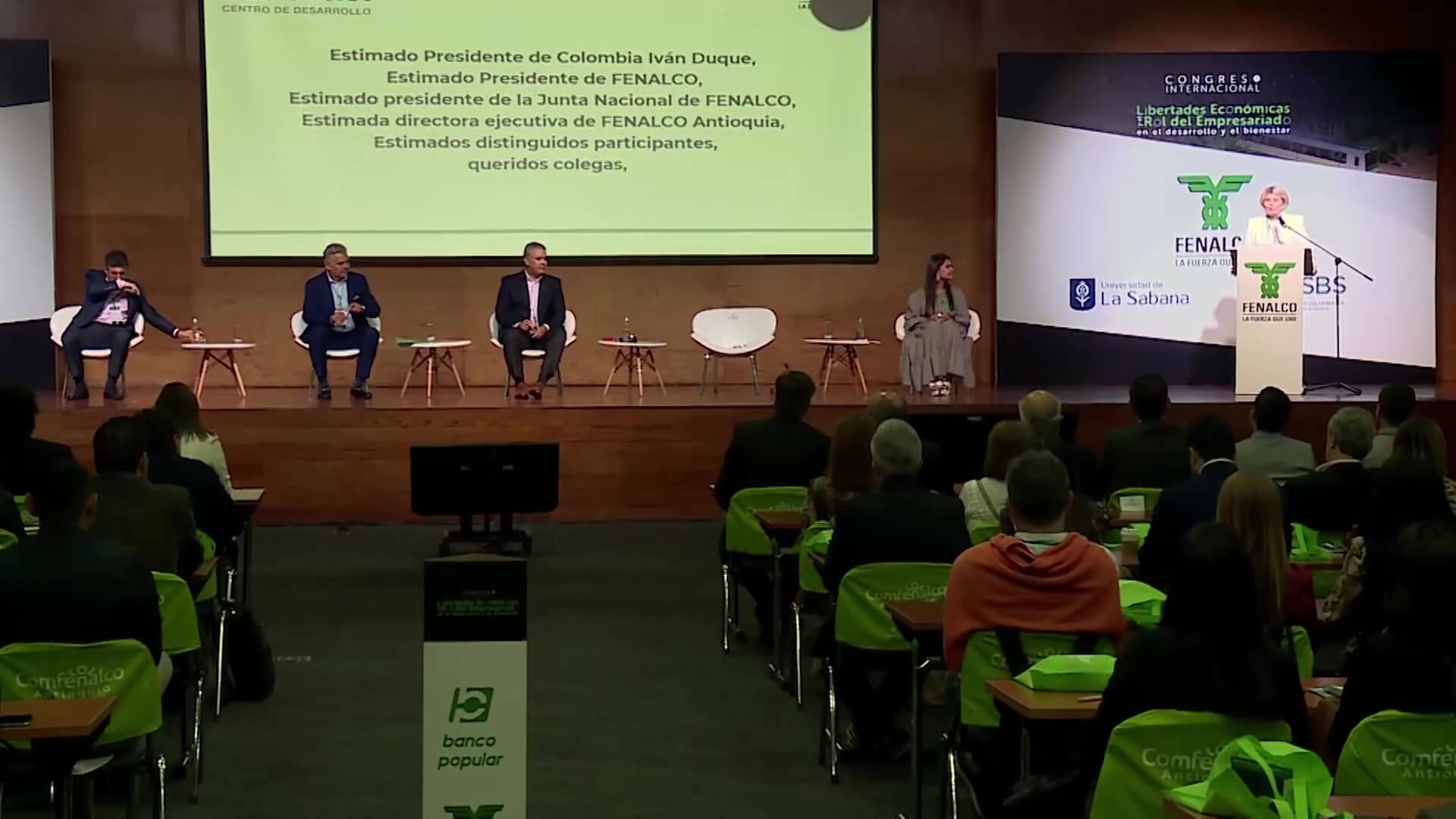 Candidatos presidenciales hablaron sobre pensiones