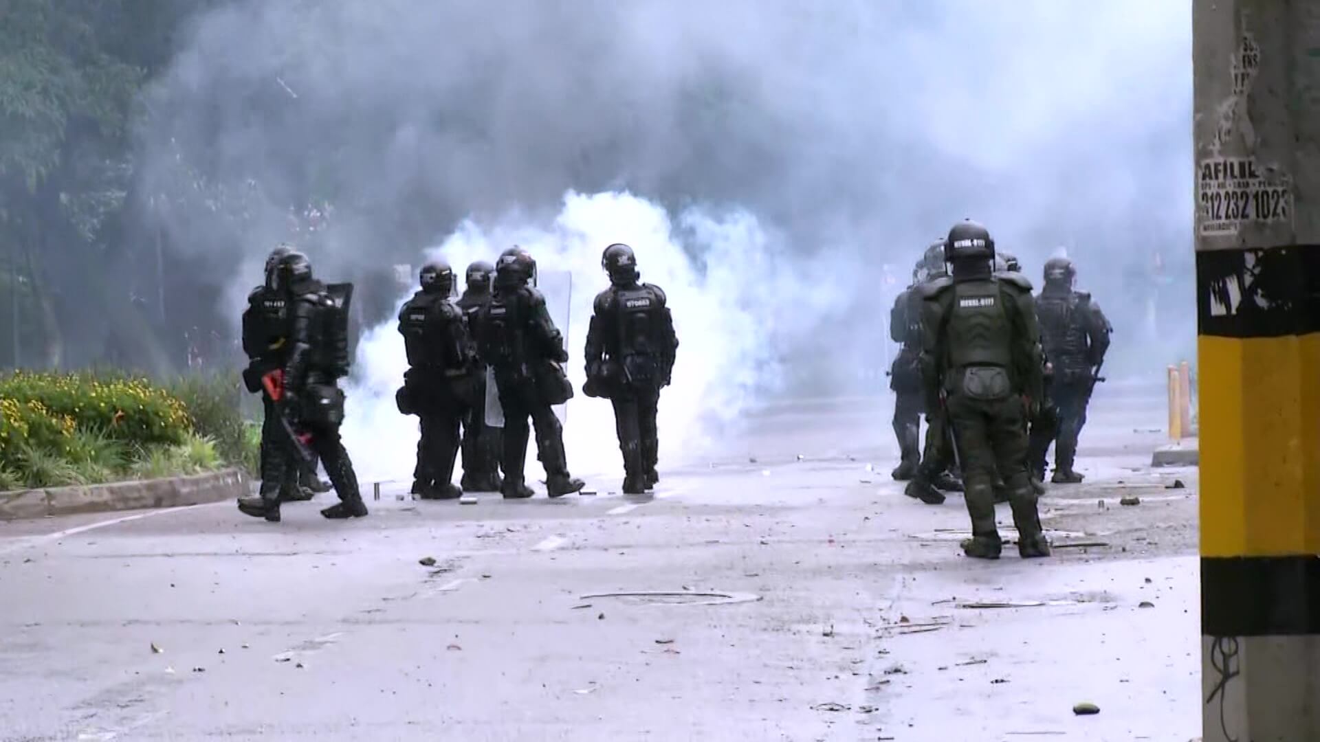 Con disturbios finaliza jornada de marchas