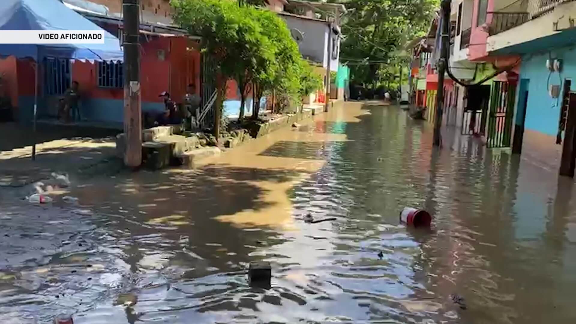 Daños en distintas vías de Antioquia por las lluvias