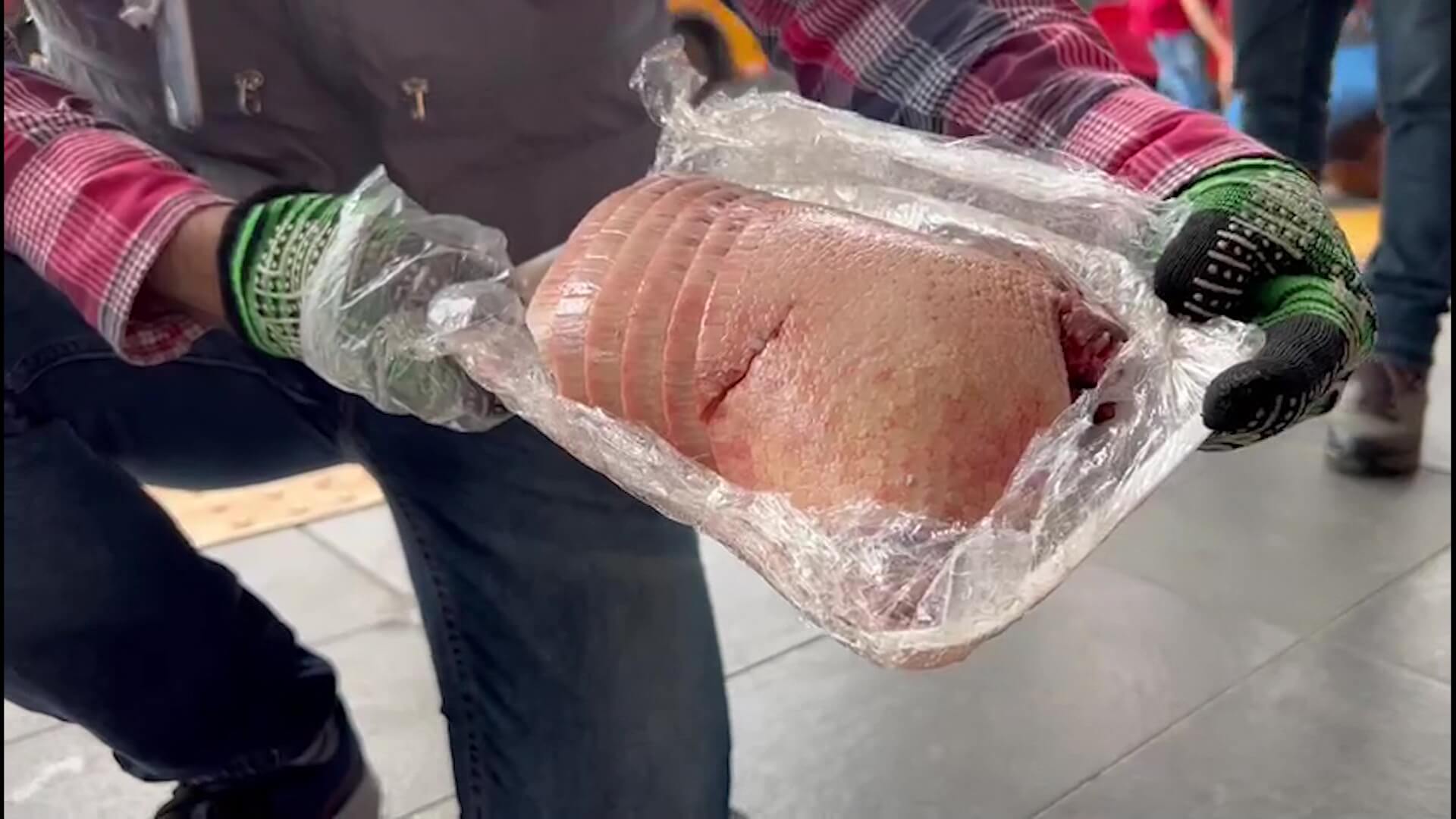 Decomisan 10 kilos de carne de chigüiro, guagua y armadillo