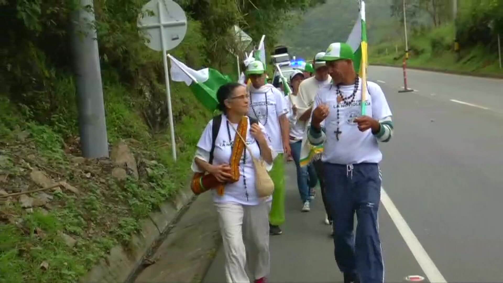 Después de 20 años, marcha de la Noviolencia continúa