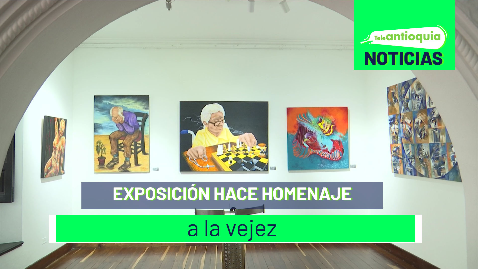 Exposición hace homenaje a la vejez