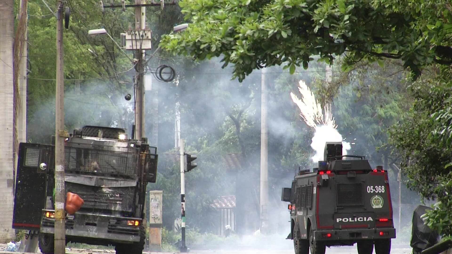 Fuertes disturbios en la Universidad de Antioquia