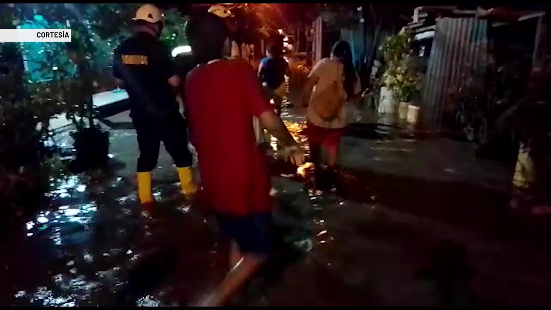 Inundaciones en cuatro municipios antioqueños