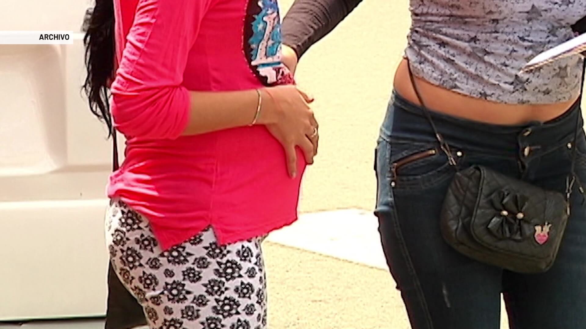 Más de 640 menores de 14 años están embarazadas