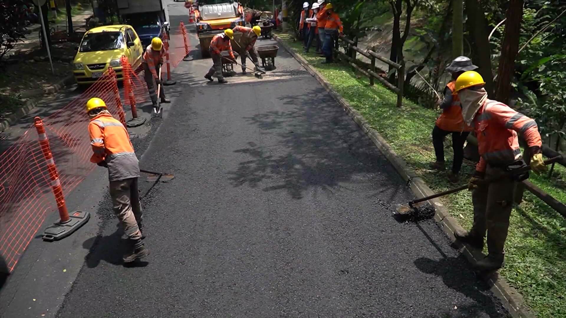 Más de dos mil huecos parchados este año