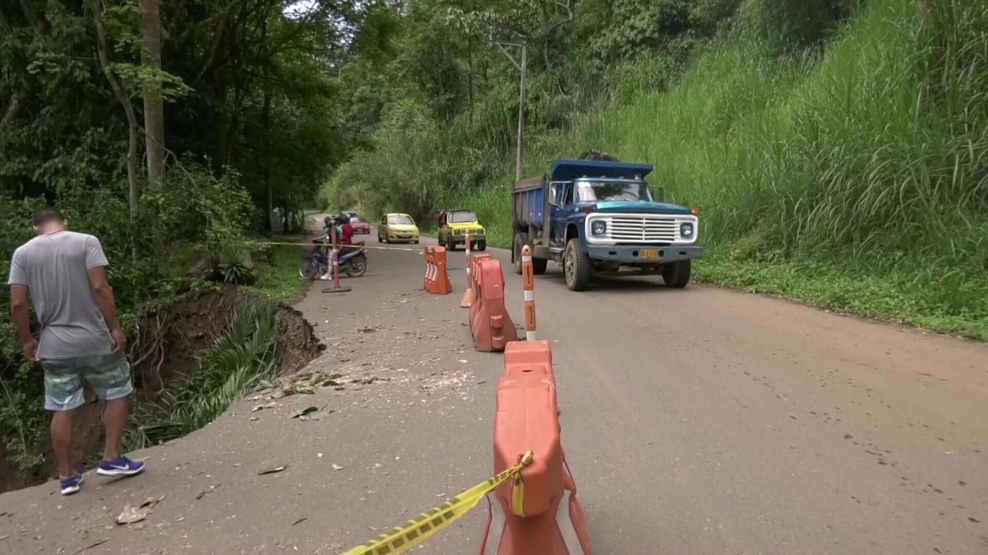 Pérdida de banca en la variante Andes-Jardín