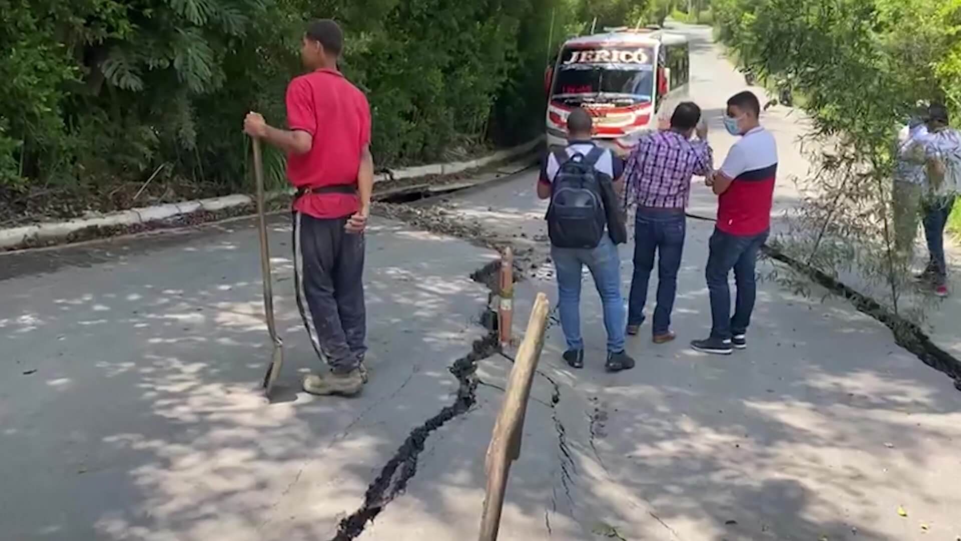 Vías afectadas en Antioquia por el exceso de lluvia