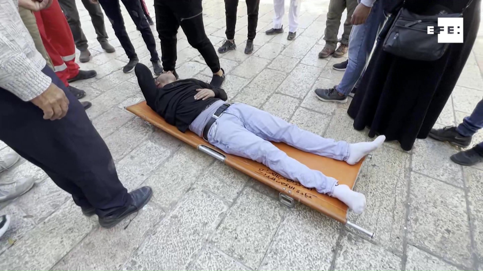 Viernes Santo violento en Jerusalén