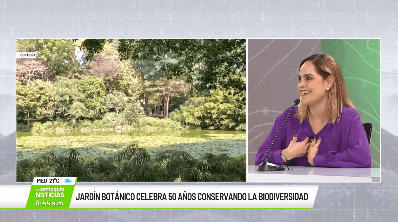 Entrevista con Claudia Lucía García Orjuela, directora Jardín Botánico