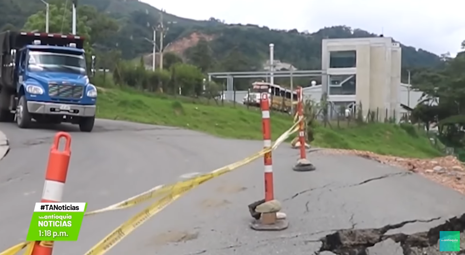 Preocupación por mal estado de la vía Amagá – Angelópolis