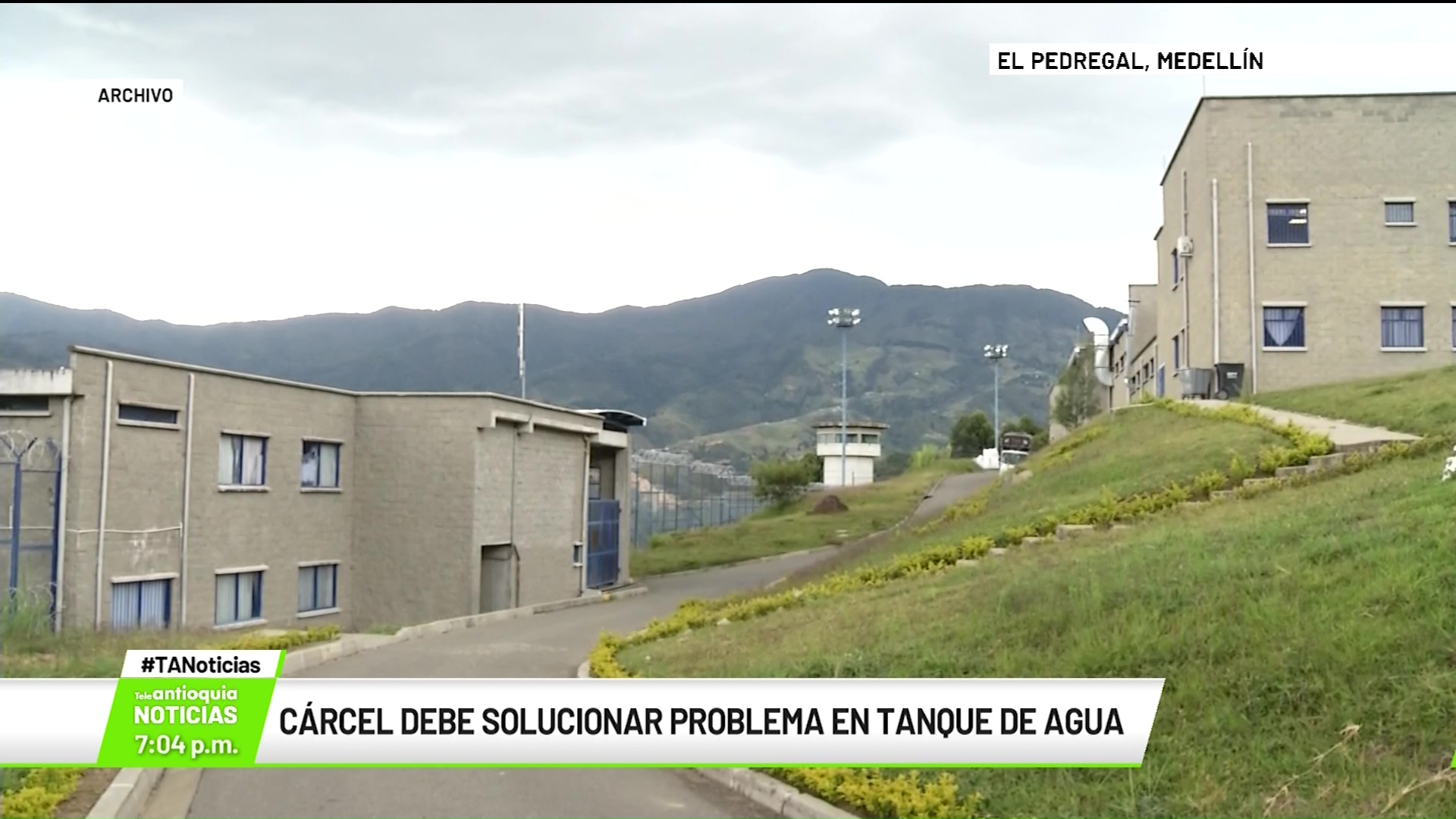 Cárcel debe solucionar problema en tanque de agua