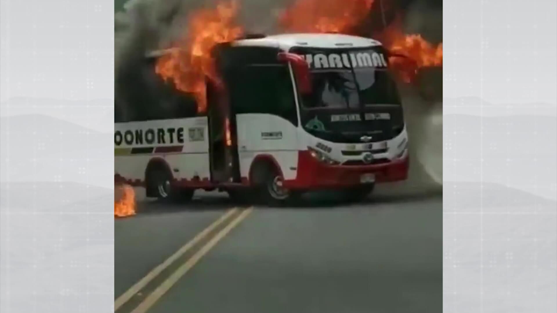 Se normaliza transporte en bus desde y hacia el Norte