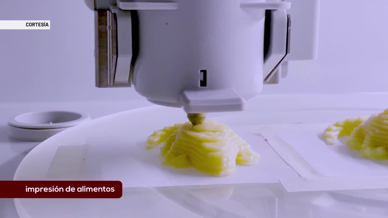 Conozca la impresora 3D para alimentos