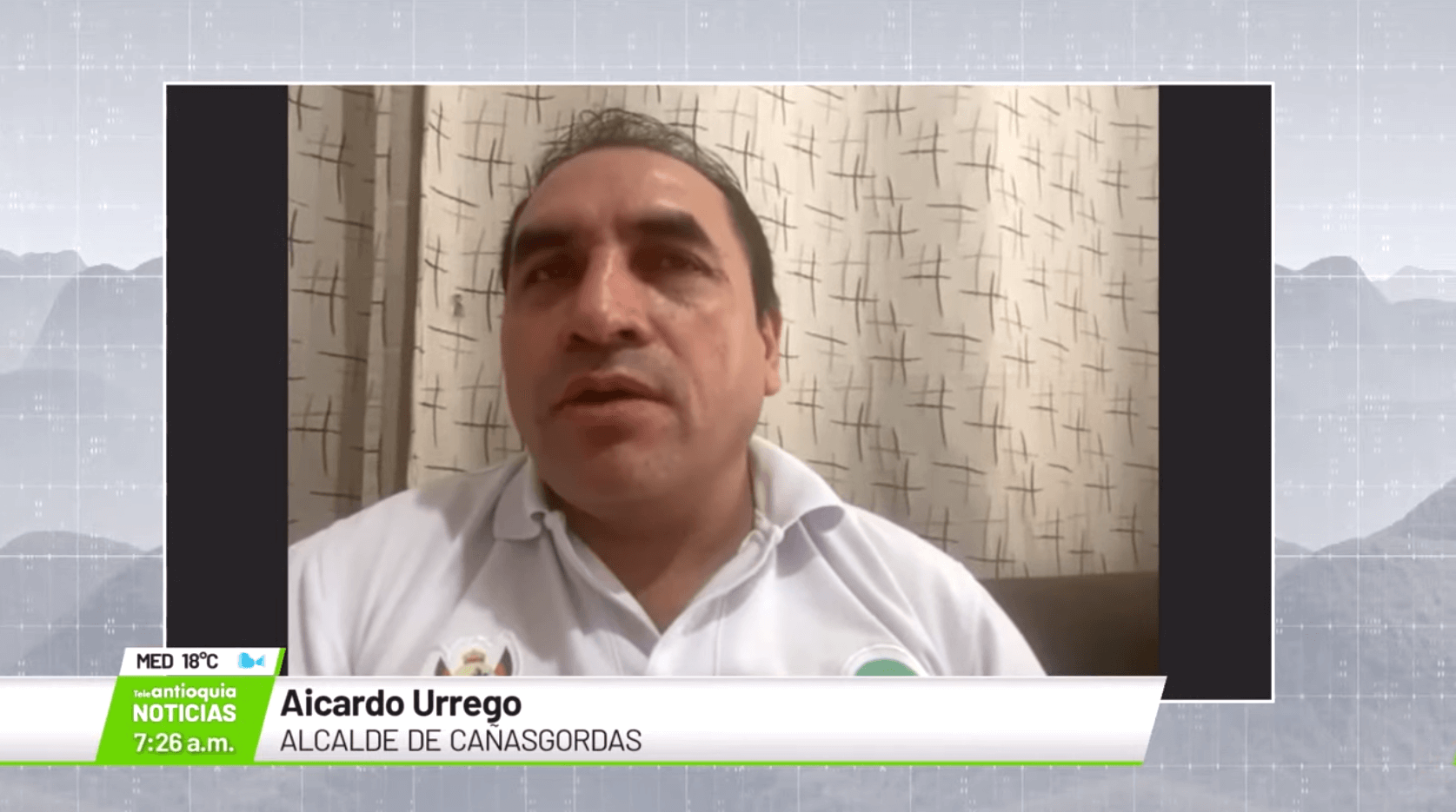 Entrevista con Aicardo Urrego, alcalde de Cañasgordas