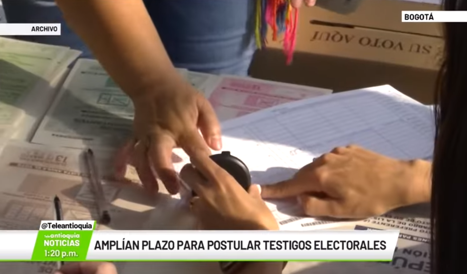 Amplían plazo para postular testigos electorales