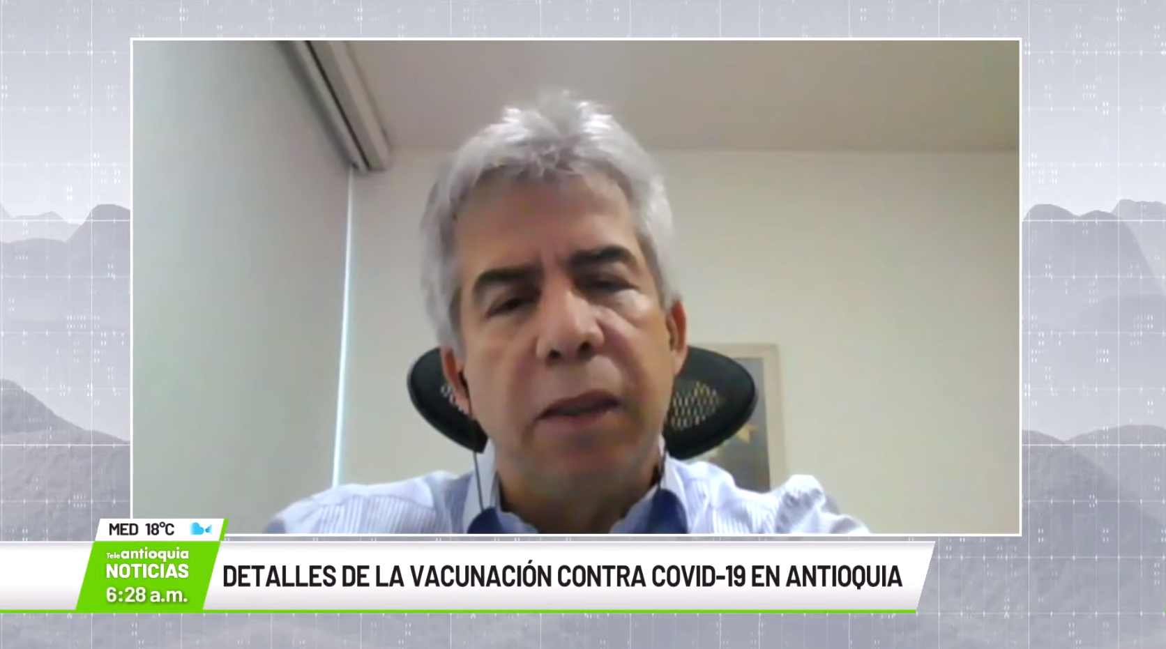 Entrevista con Leopoldo Giraldo, gerente para el Coronavirus en Antioquia