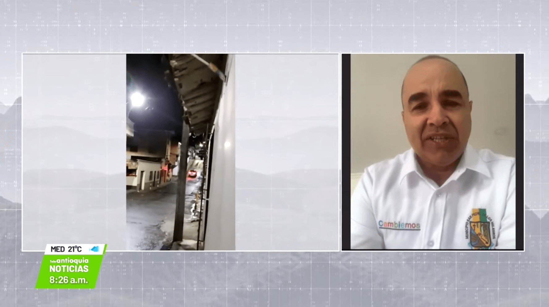 Entrevista con Gustavo León Zapata, alcalde de San Pedro de Los Milagros