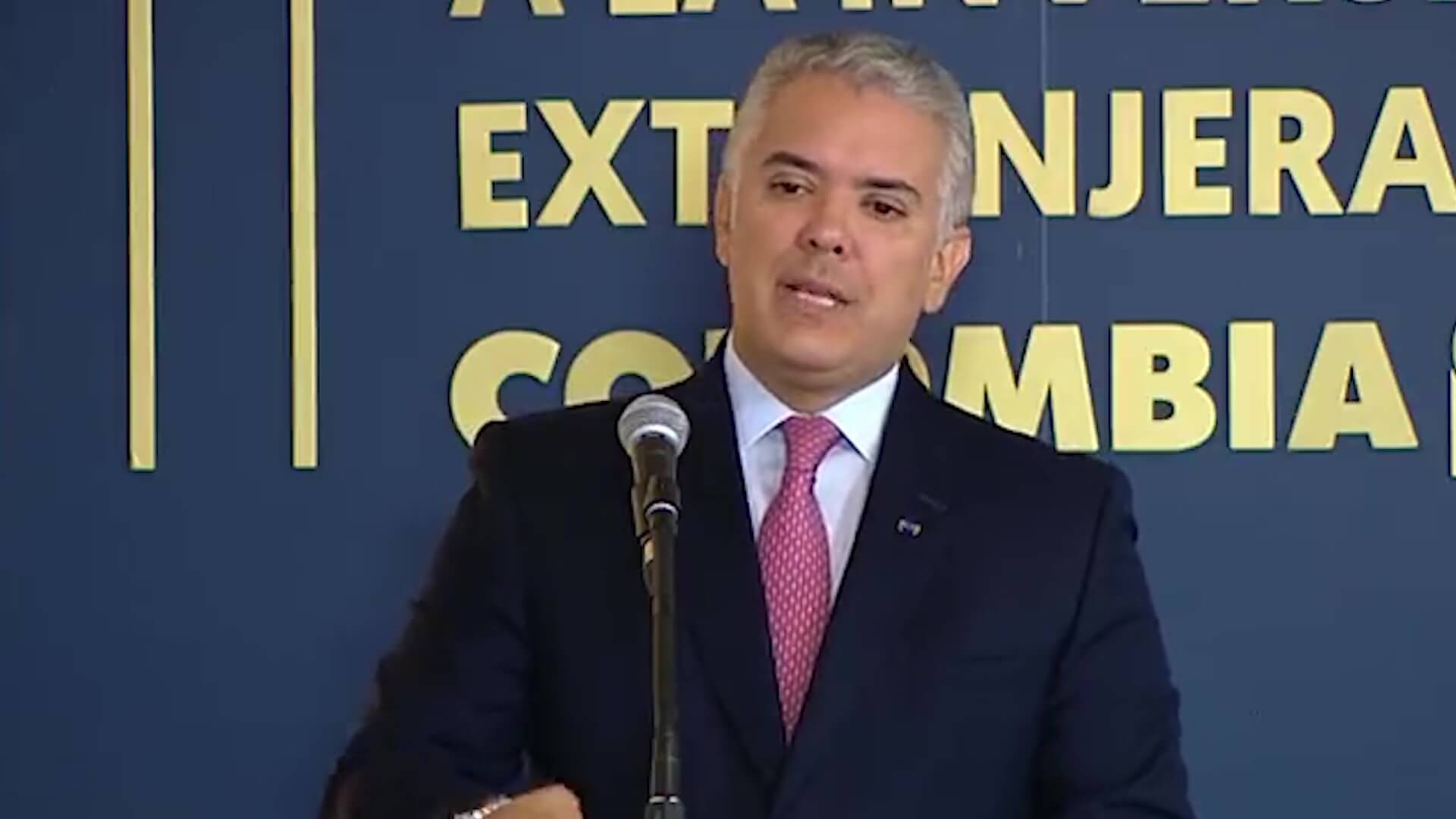 «Colombia no puede depender del gas de Venezuela»: Iván Duque