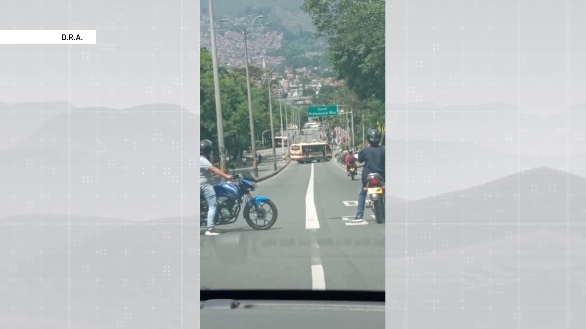 Disturbios en la calle Barranquilla