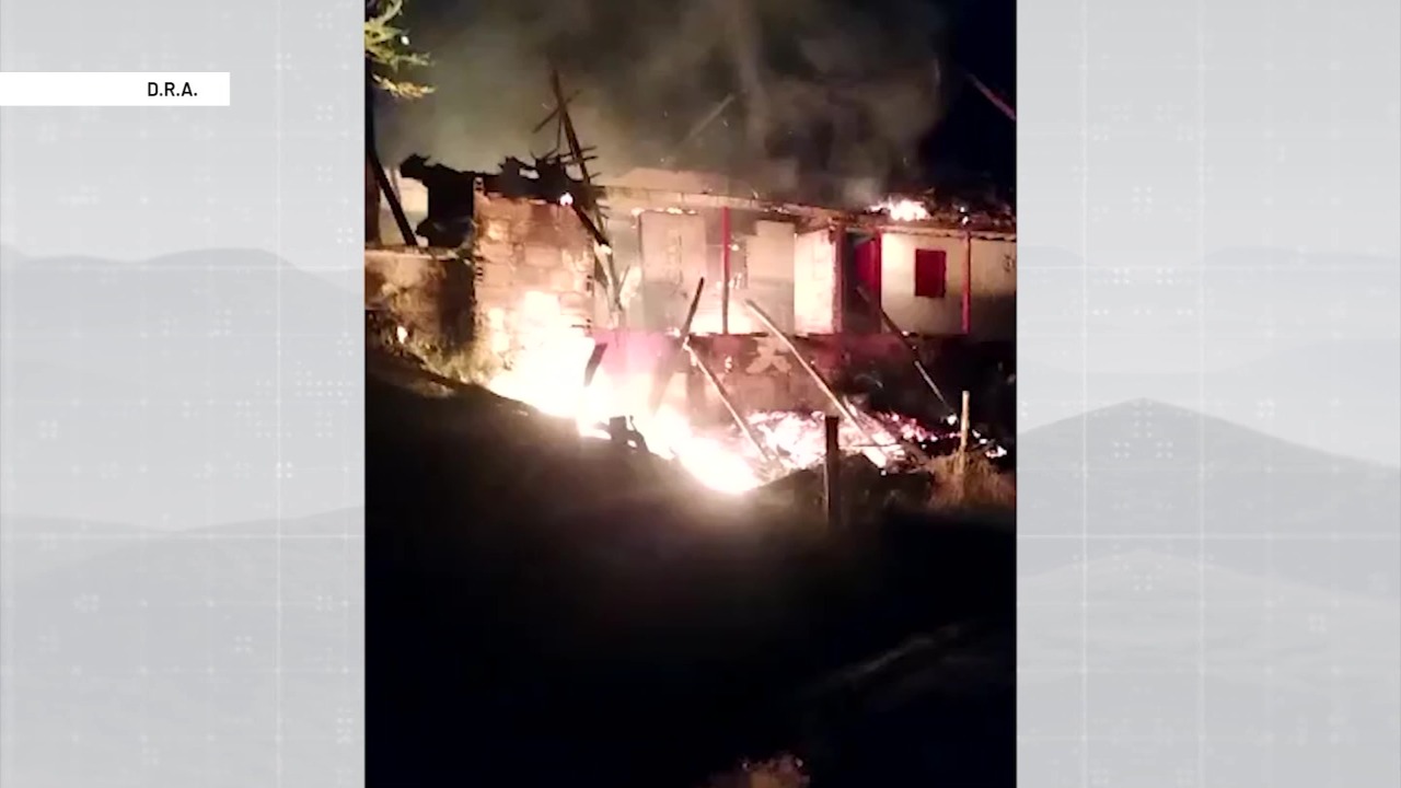 Dos personas quemadas tras incendio en Támesis