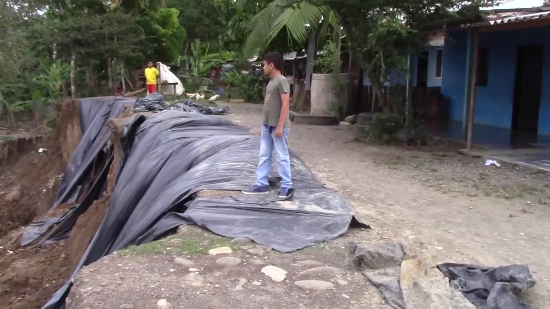 Erosión genera riesgo en barrio de Carepa