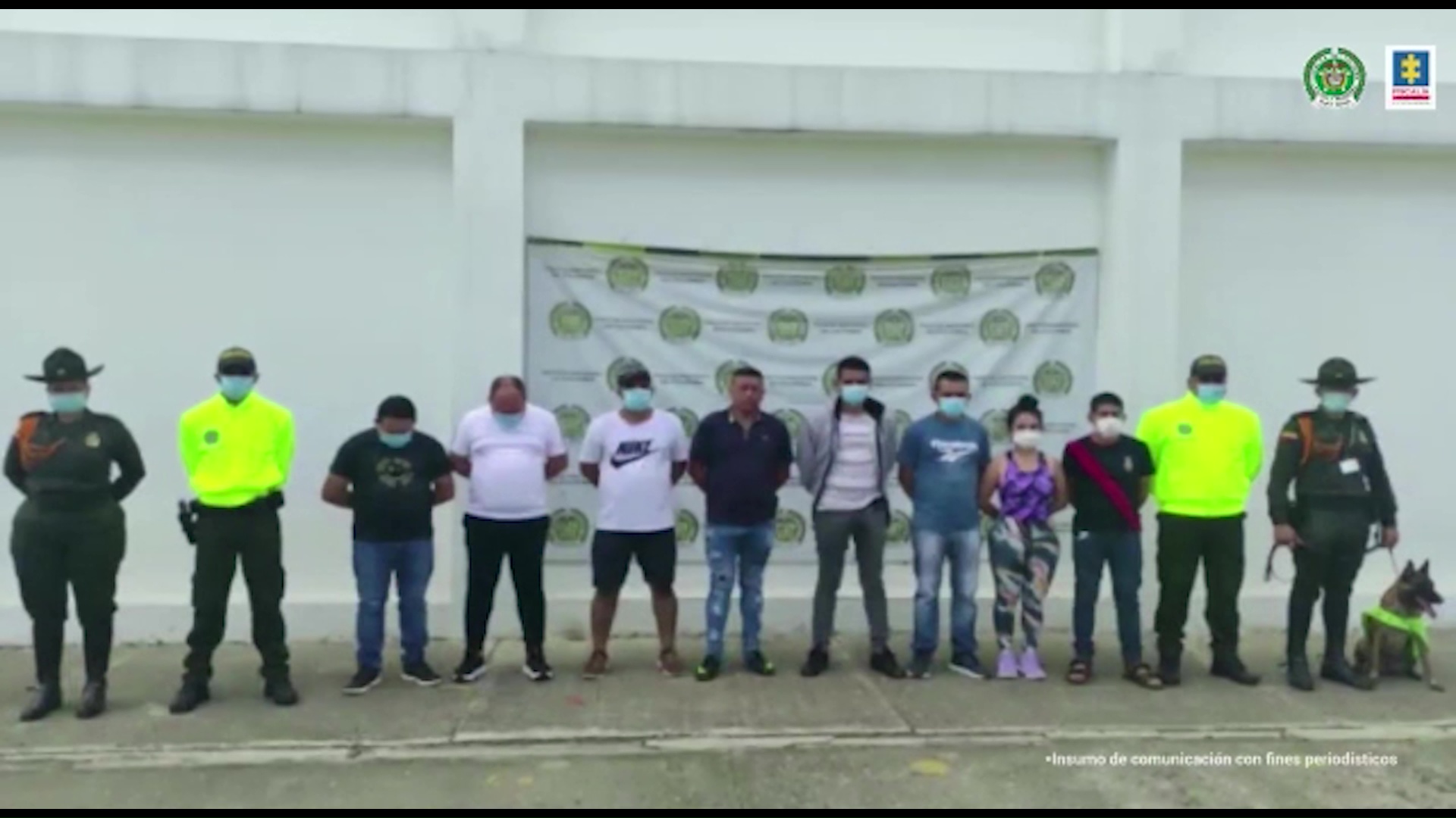 Nueve capturas por extracción ilícita de carbón