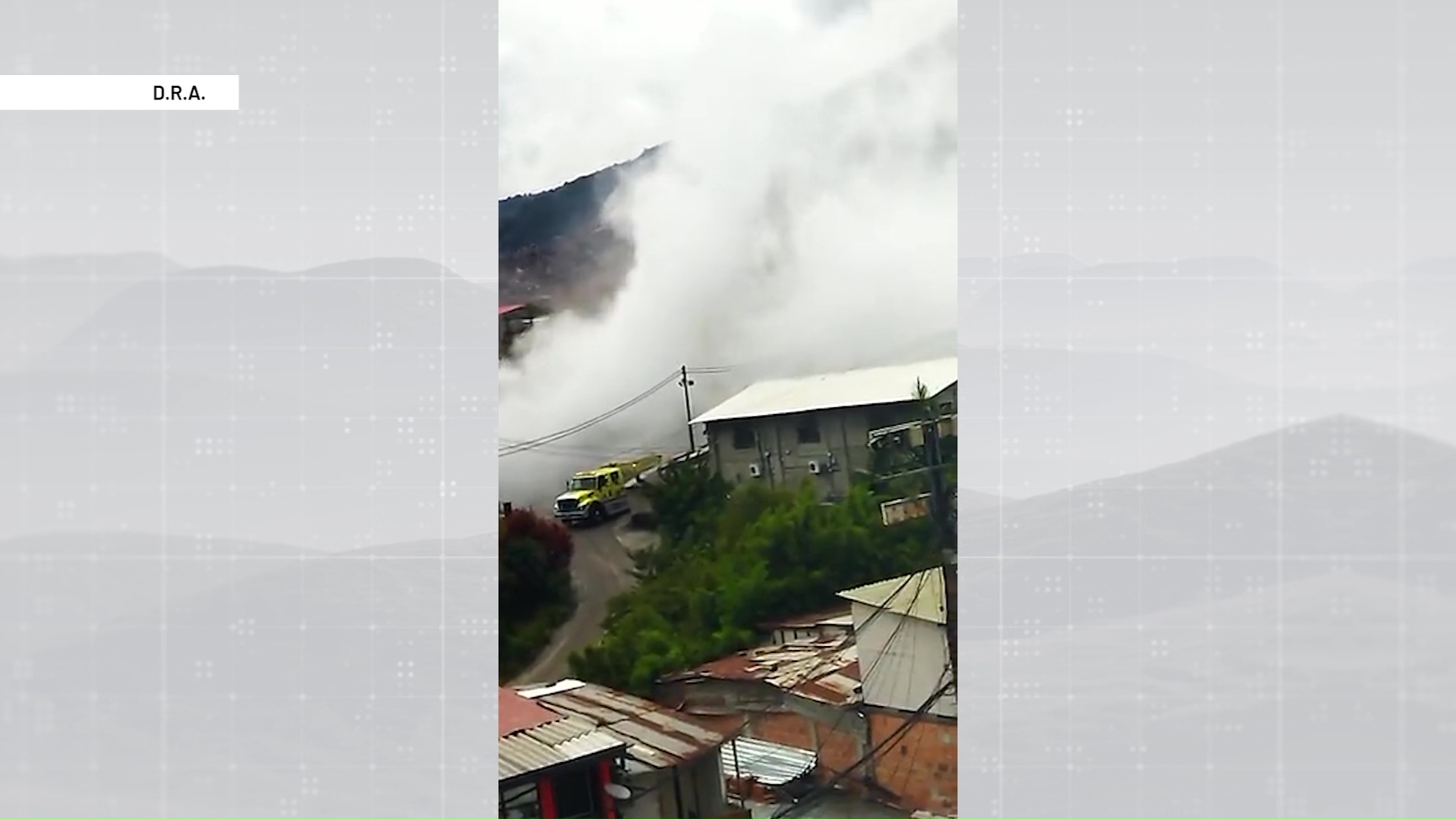 Incendio en planta de asfalto en Moravia