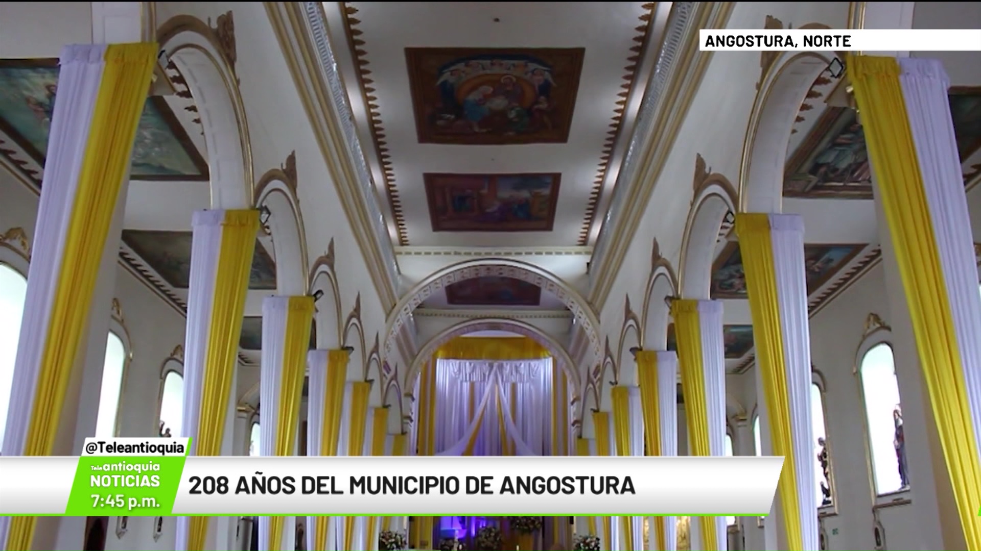 208 años del municipio de Angostura