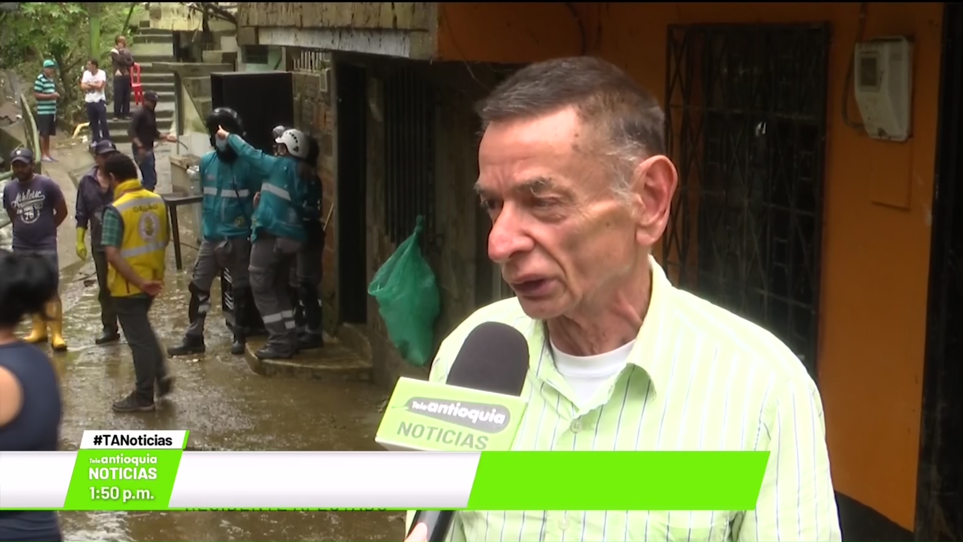 Doce viviendas afectadas por creciente súbita