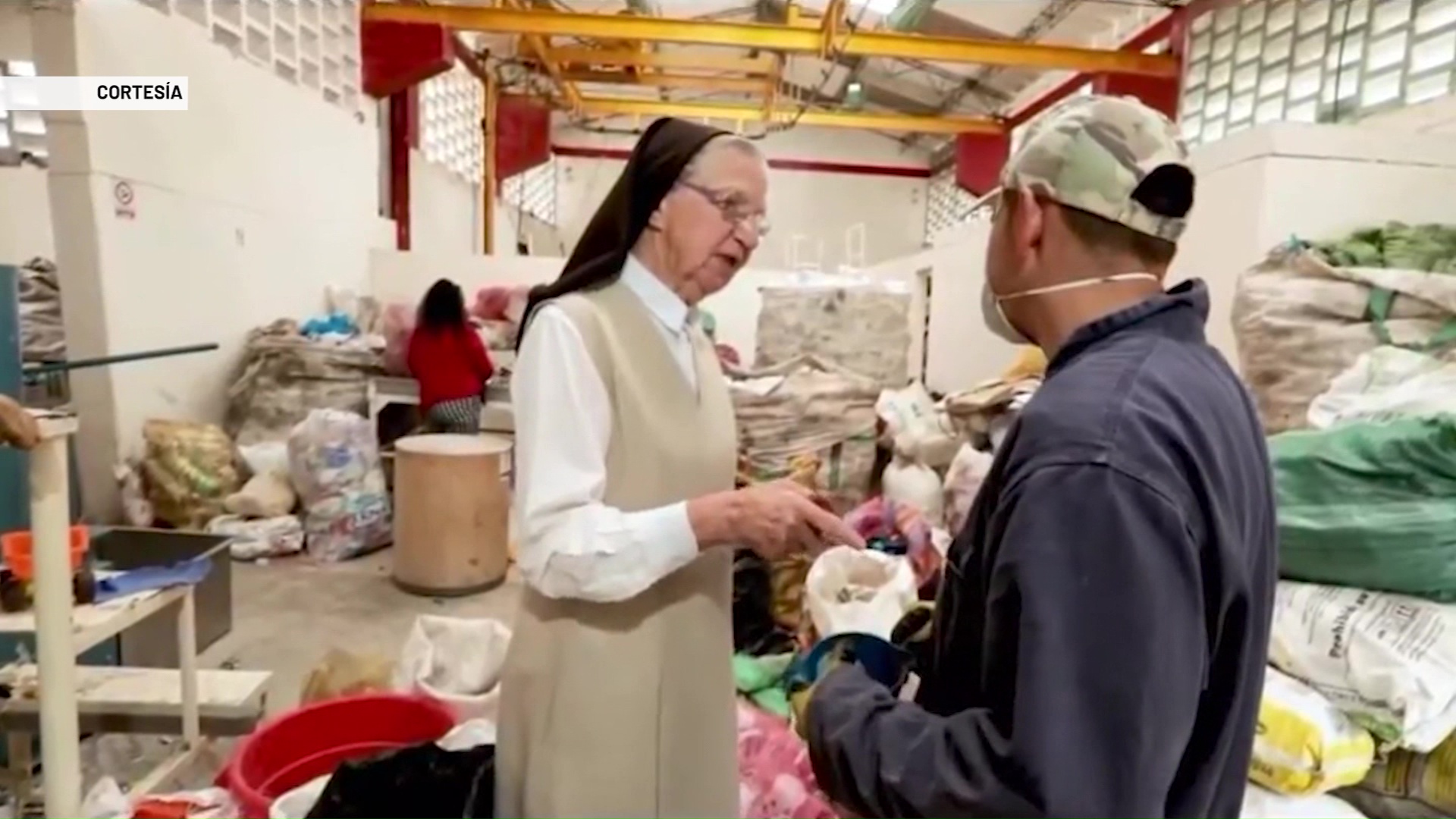 La religiosa que puso a reciclar a los argelinos