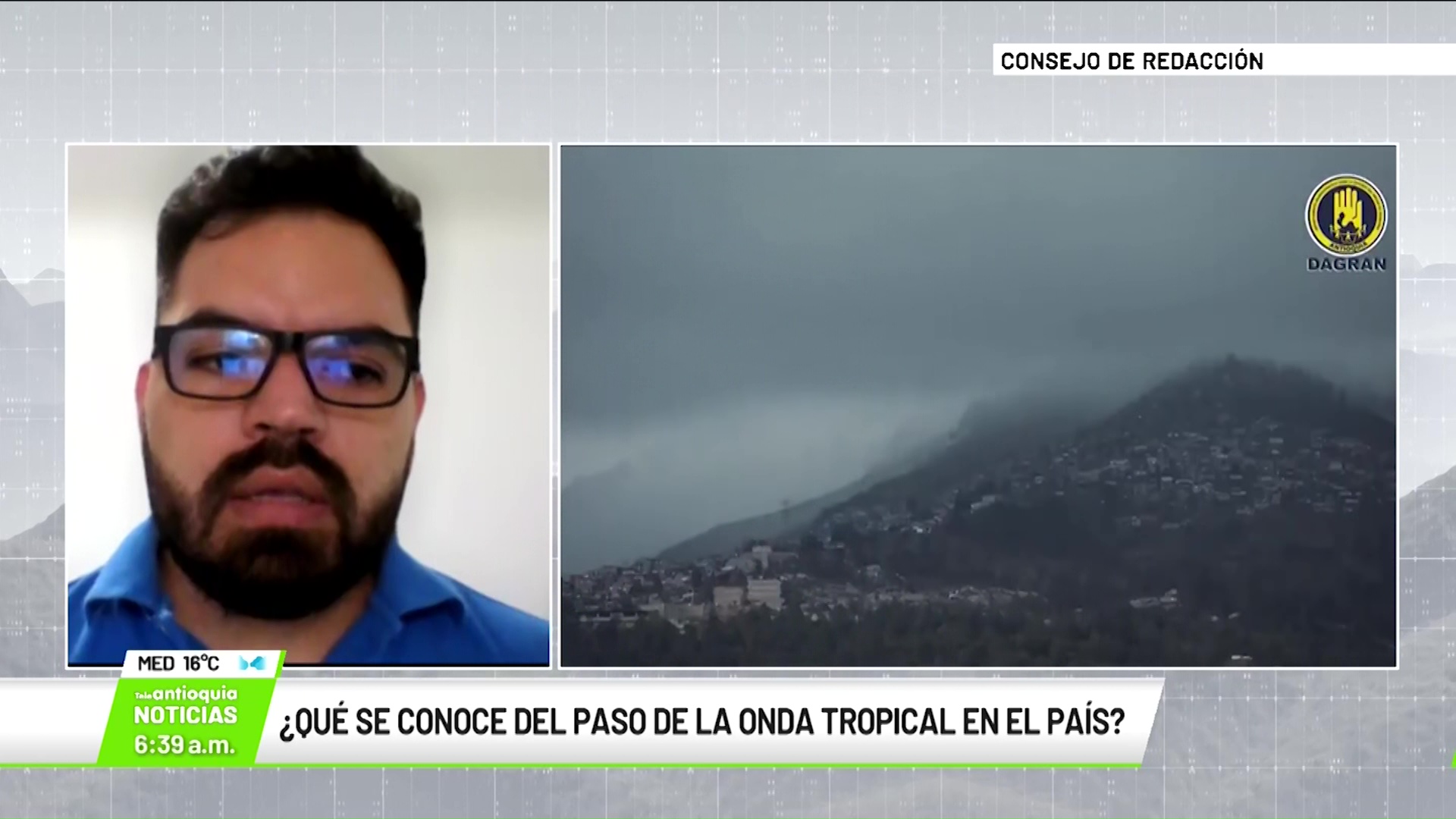 Entrevista con Leonardo Ruales, meteorólogo Ideam, Antioquia