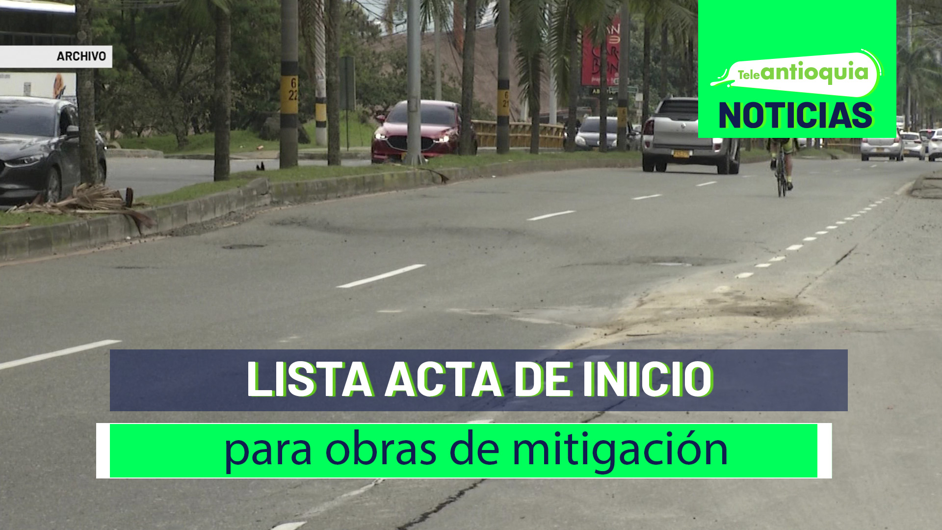 Lista acta de inicio para obras de mitigación