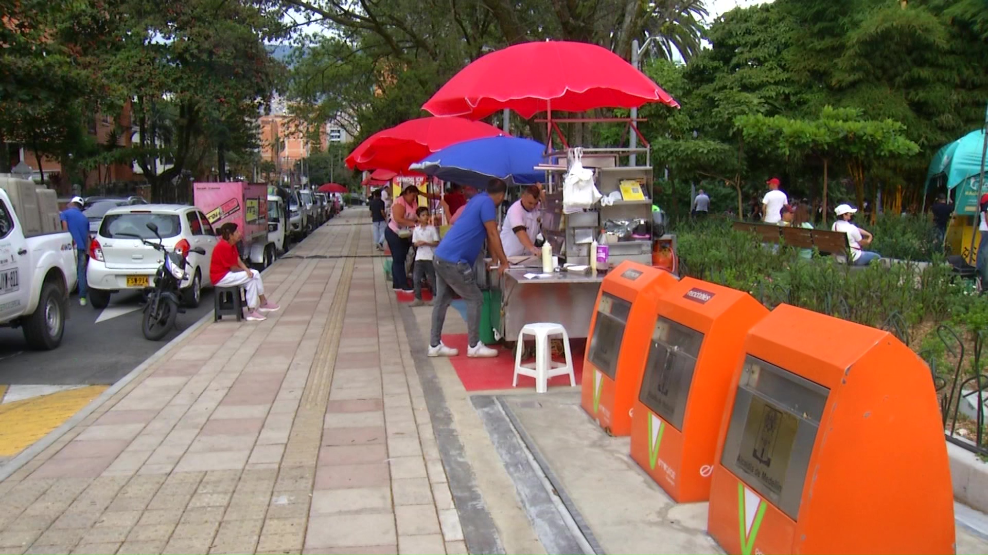 Renovado Parque de La Floresta reactivó el comercio