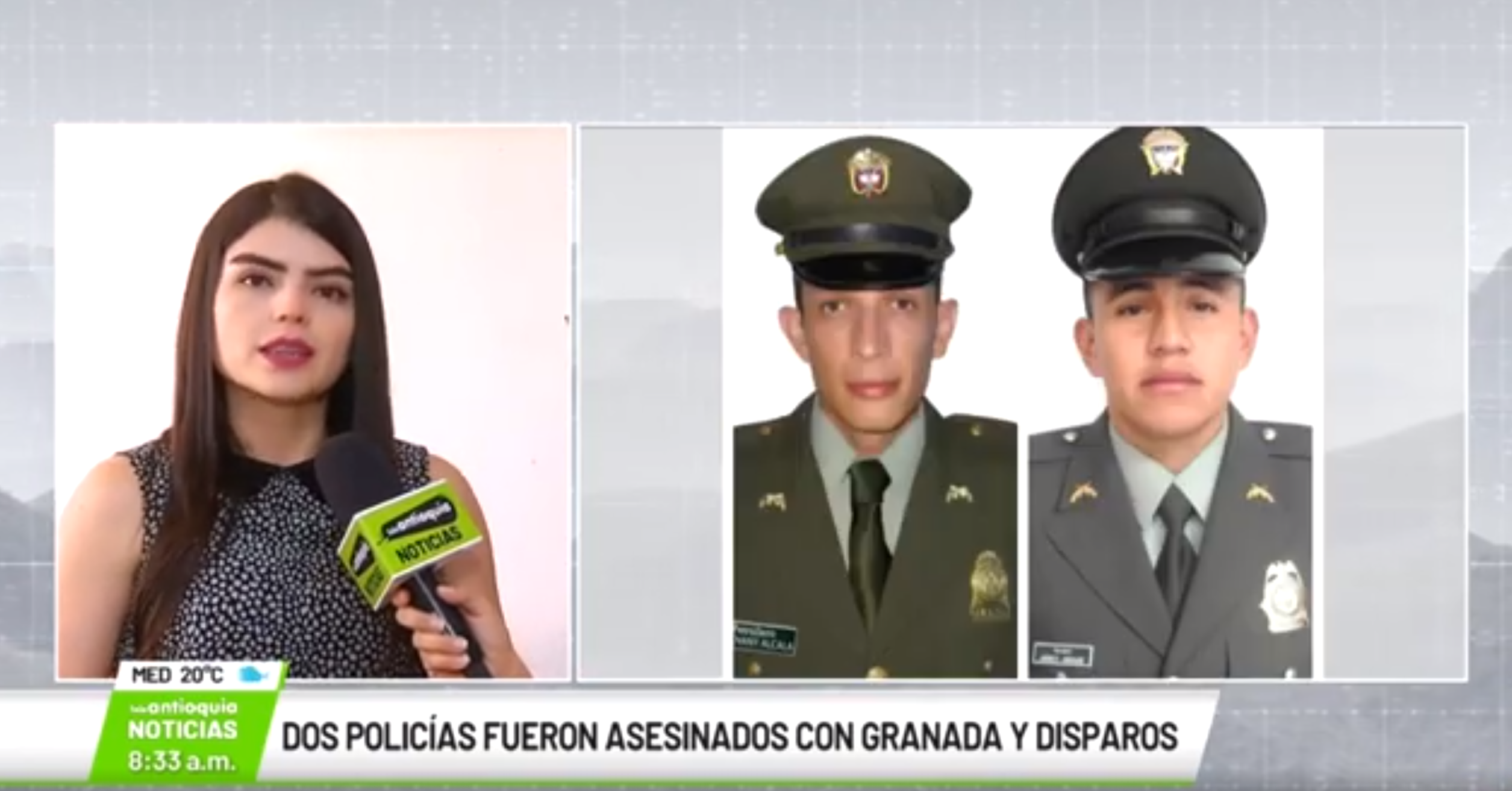 Dos policías fueron asesinados con granada y disparos