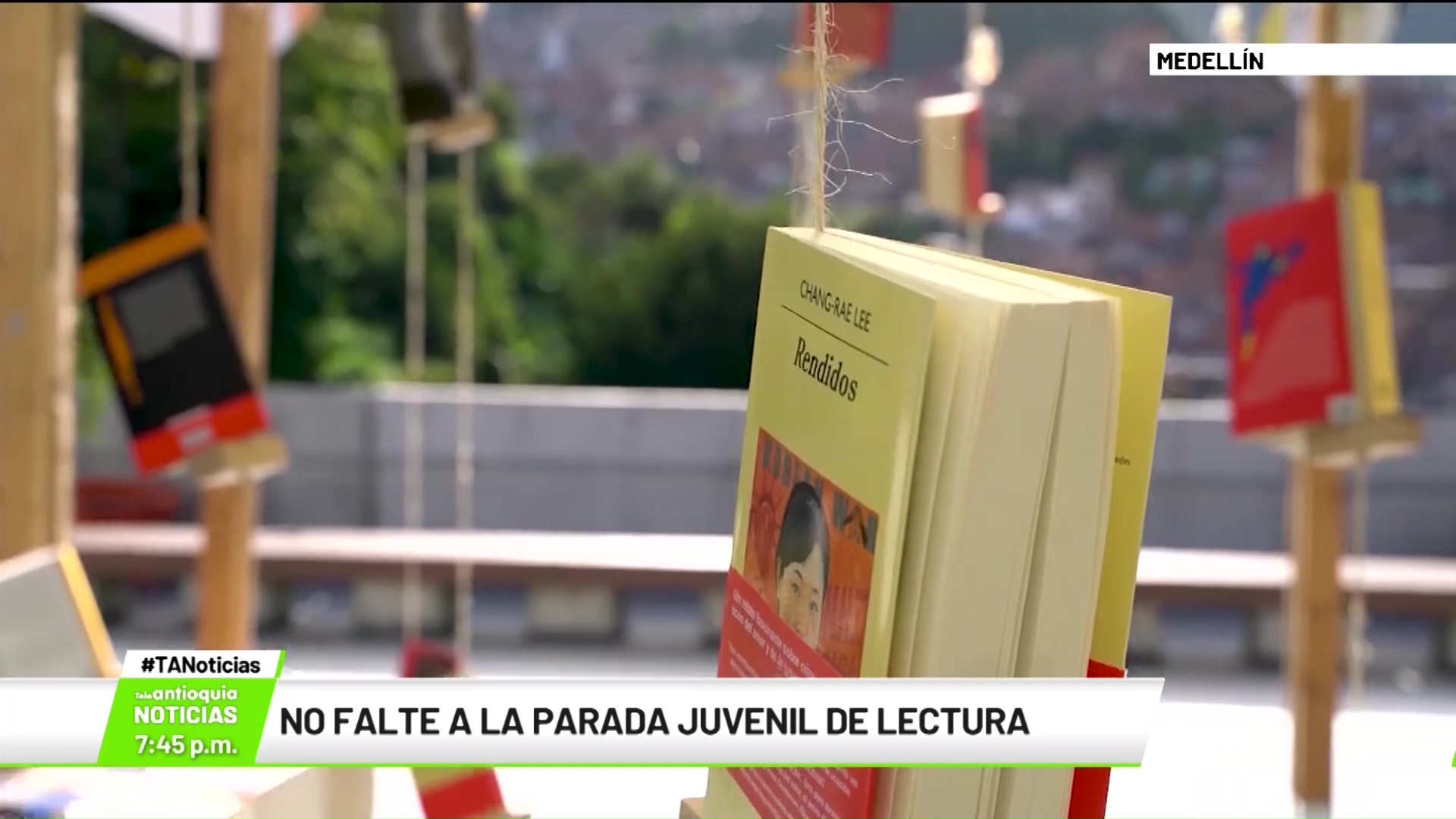 No falte a la parada juvenil de lectura