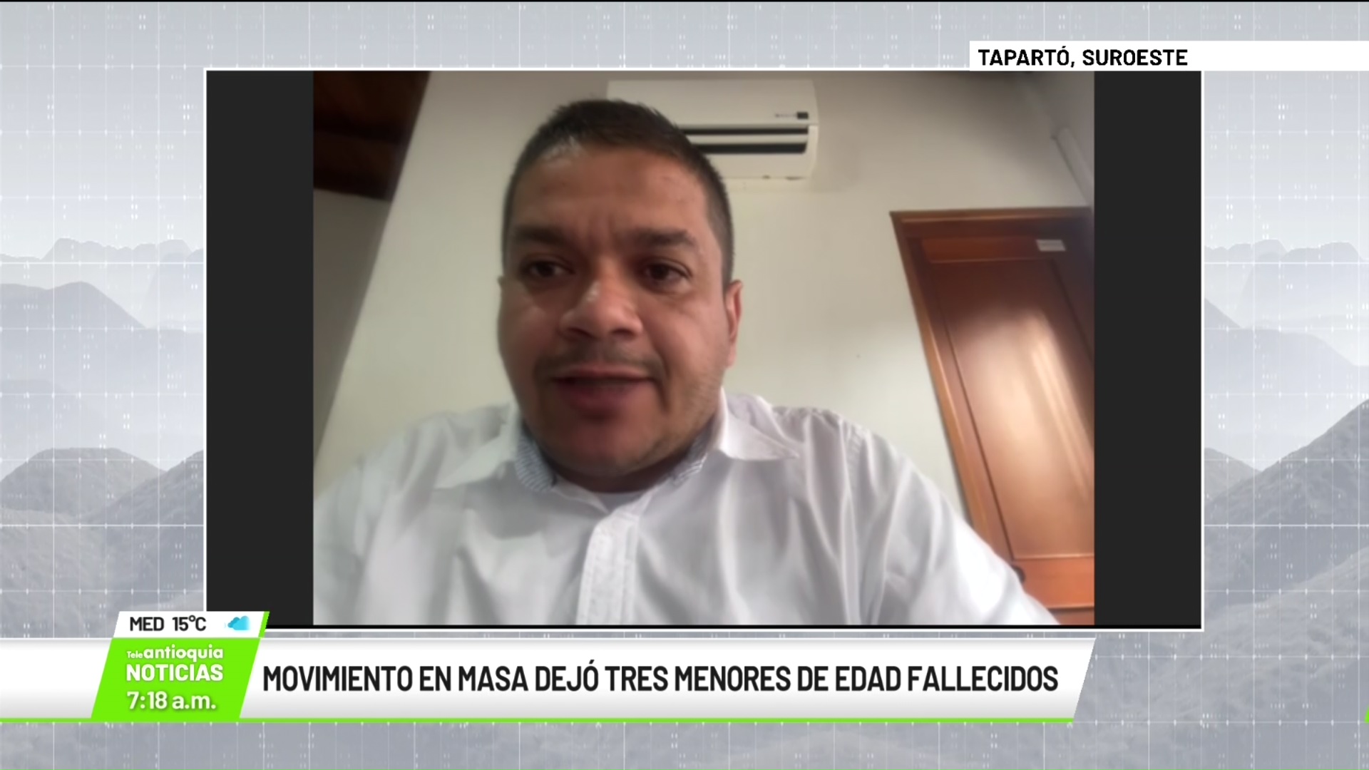 Entrevista con Carlos Alberto Osorio, alcalde de Andes