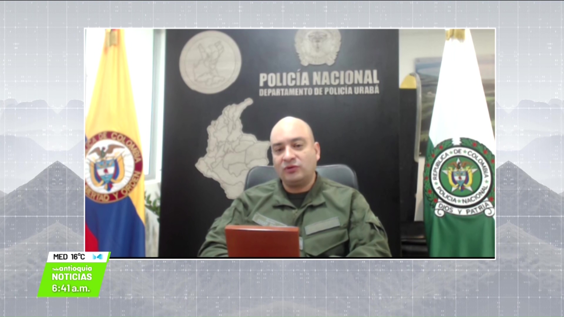 Entrevista con Óscar Hernán Cortés Dueñas, Comandante de la policía de Urabá