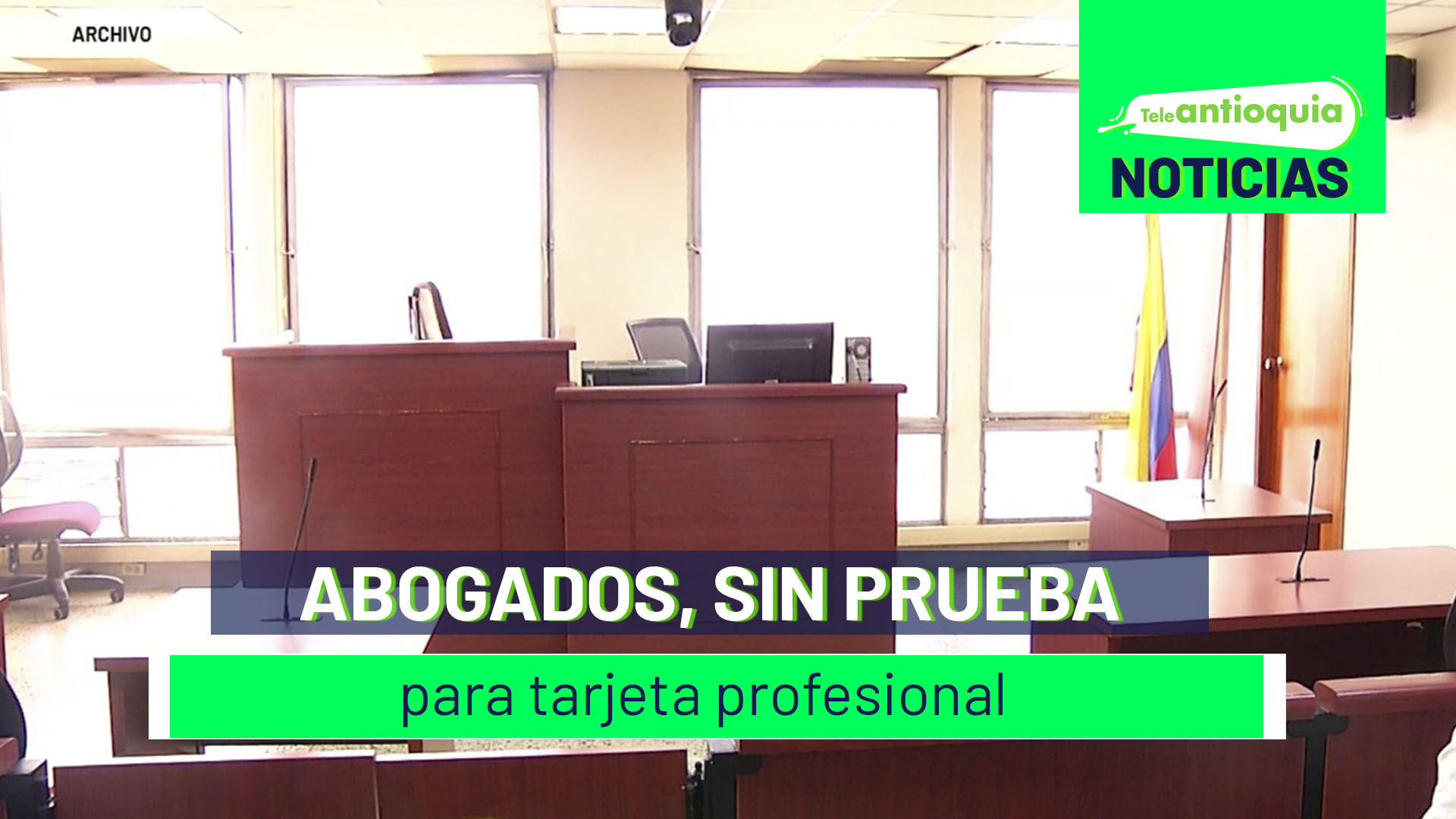 Abogados, sin prueba para la tarjeta profesional.