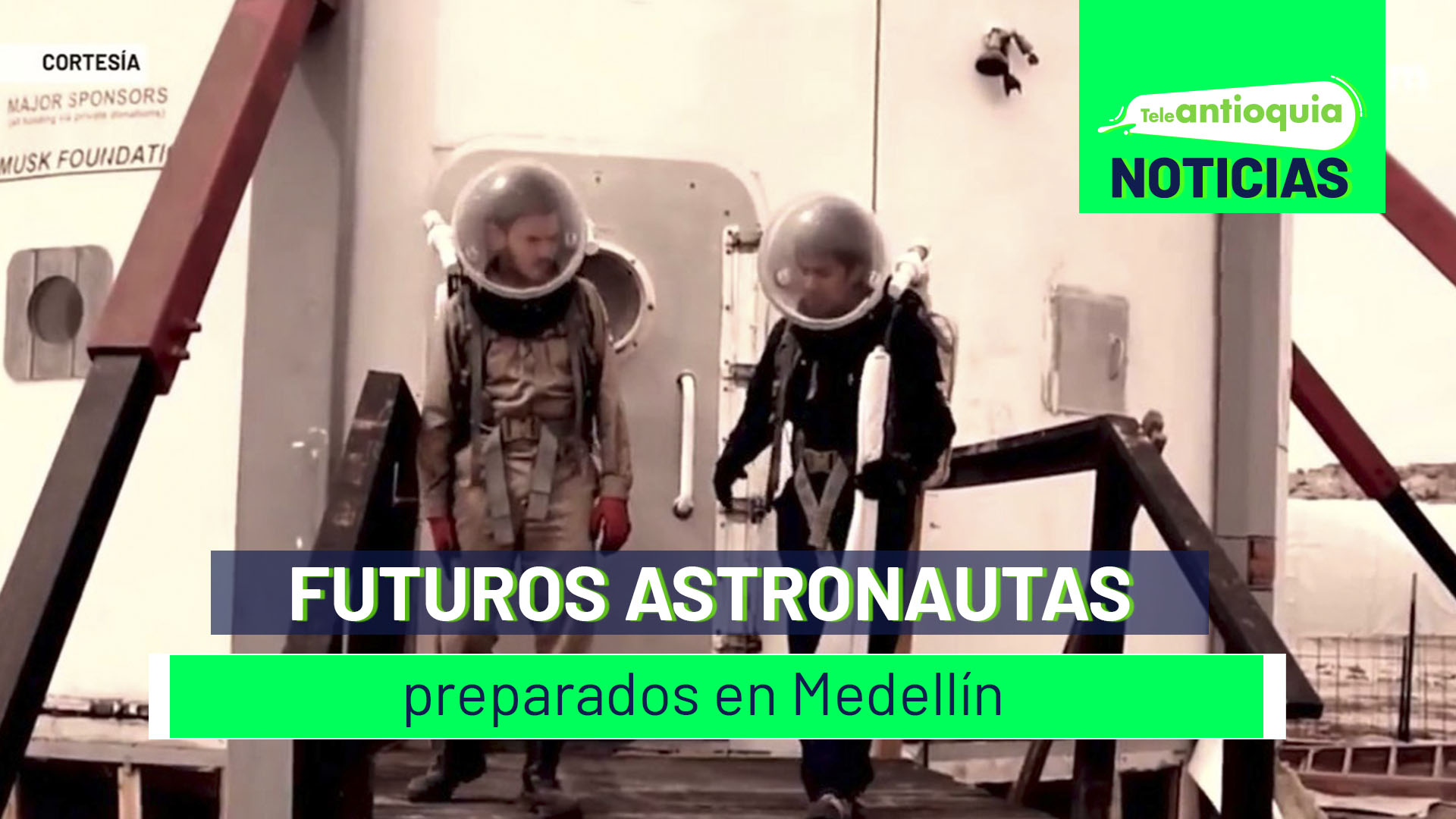 Futuros astronautas preparados en Medellín