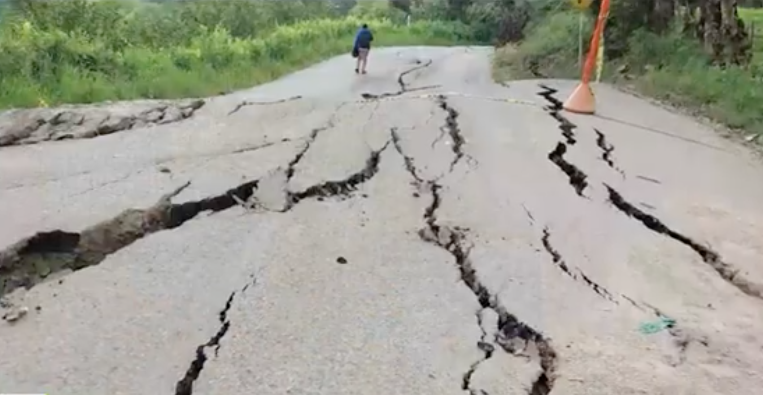 Vías cerradas en Antioquia por lluvias