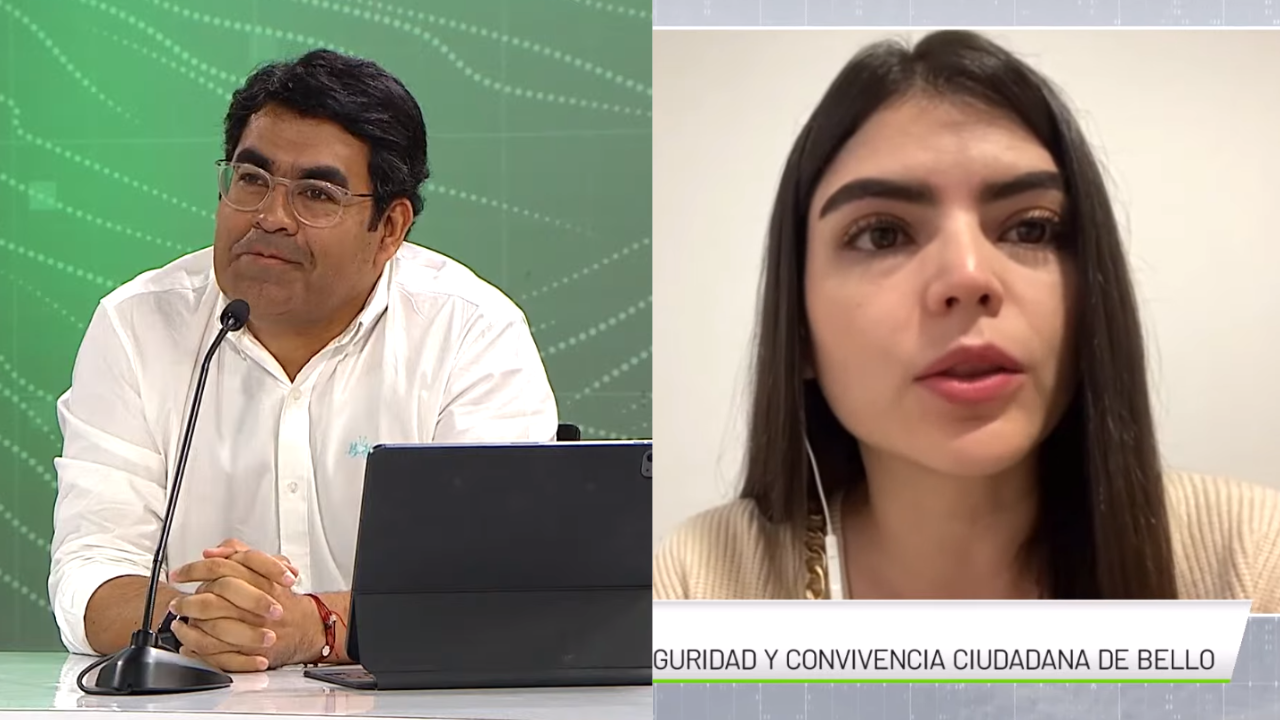 Entrevista con César Hernández, Grupo Urbano y Daniela Ortega serc de seguridad Bello